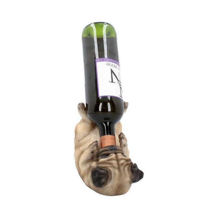Pug Dog Guzzler Wine Bottle Holder U2805G6