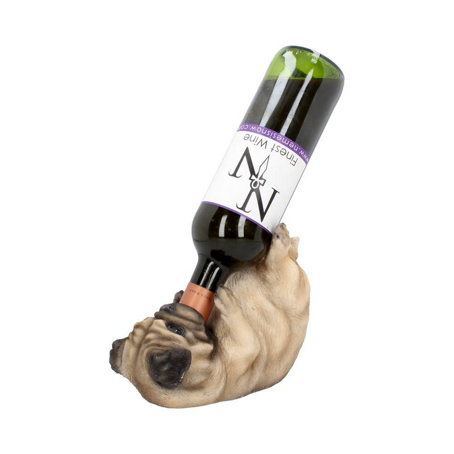 Pug Dog Guzzler Wine Bottle Holder U2805G6