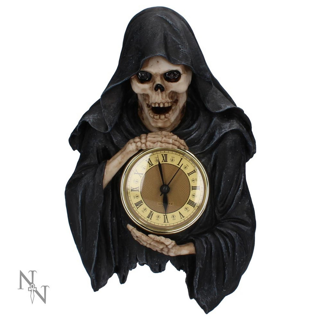 Darkest Hour Wall Hanging Grim Reaper Clock U2921H7