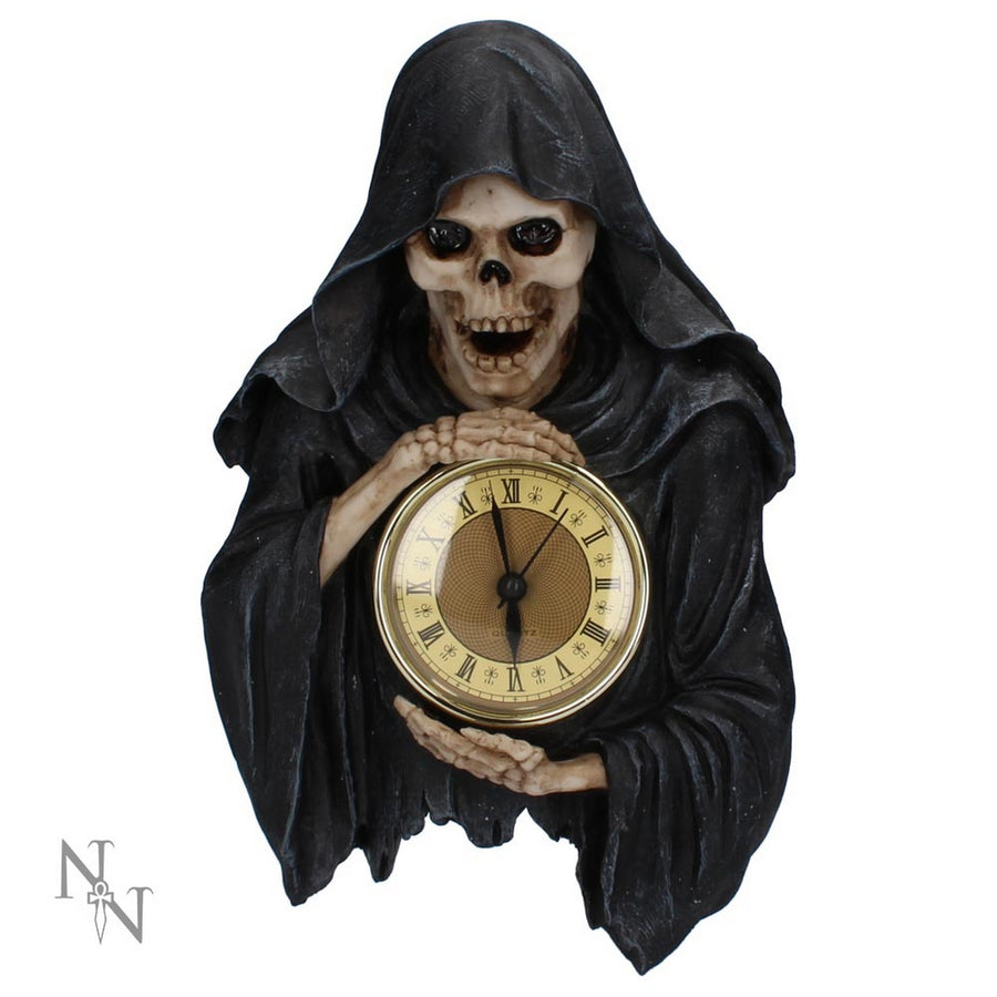 Darkest Hour Wall Hanging Grim Reaper Clock U2921H7