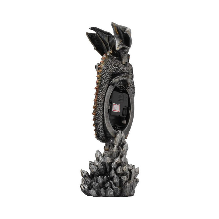 Clockwork Reign Steampunk Dragon Mantel Clock U3814K8