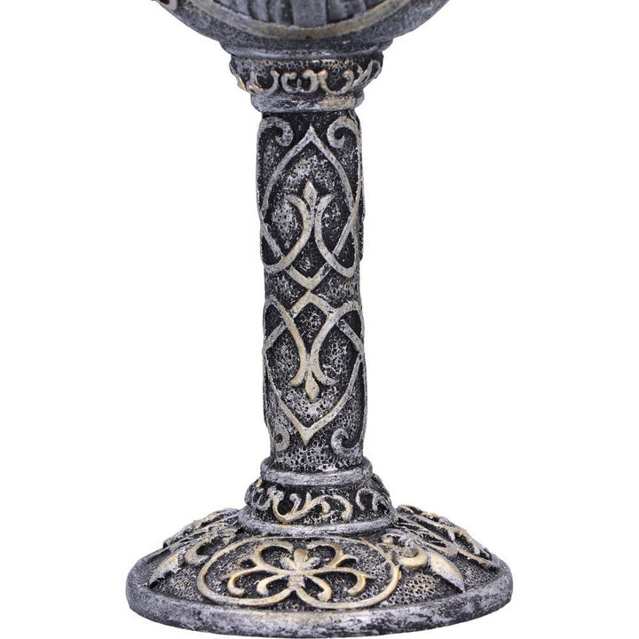 Armoured Medival Knight Soldier Goblet 19cm U3878K8