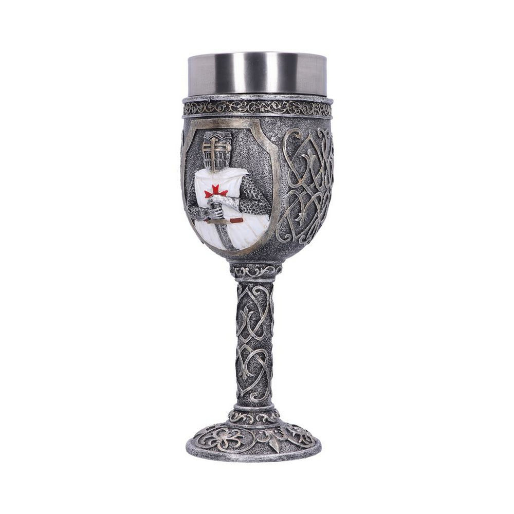 Templars Medieval Knight Goblet 19cm U3879K8