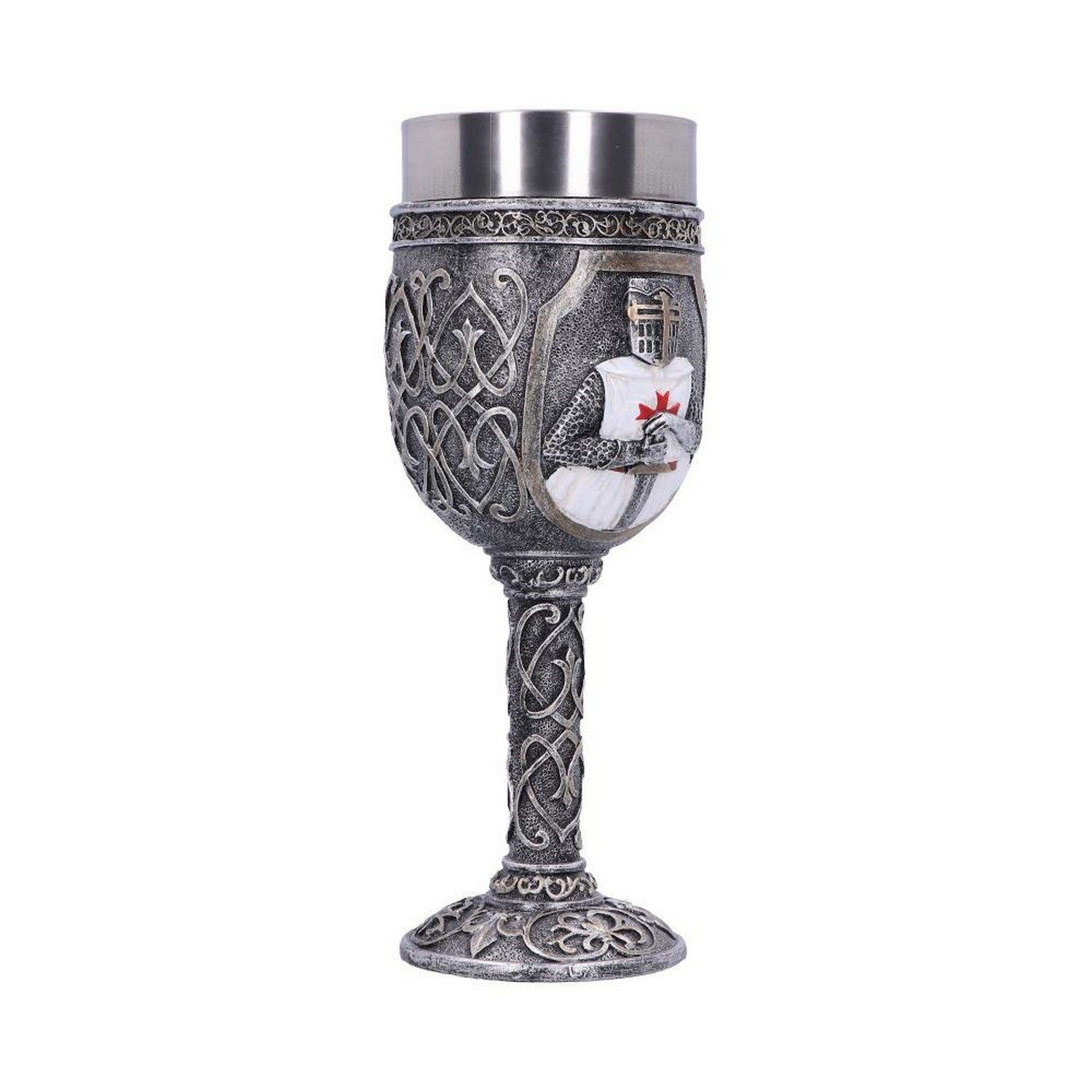 Templars Medieval Knight Goblet 19cm U3879K8