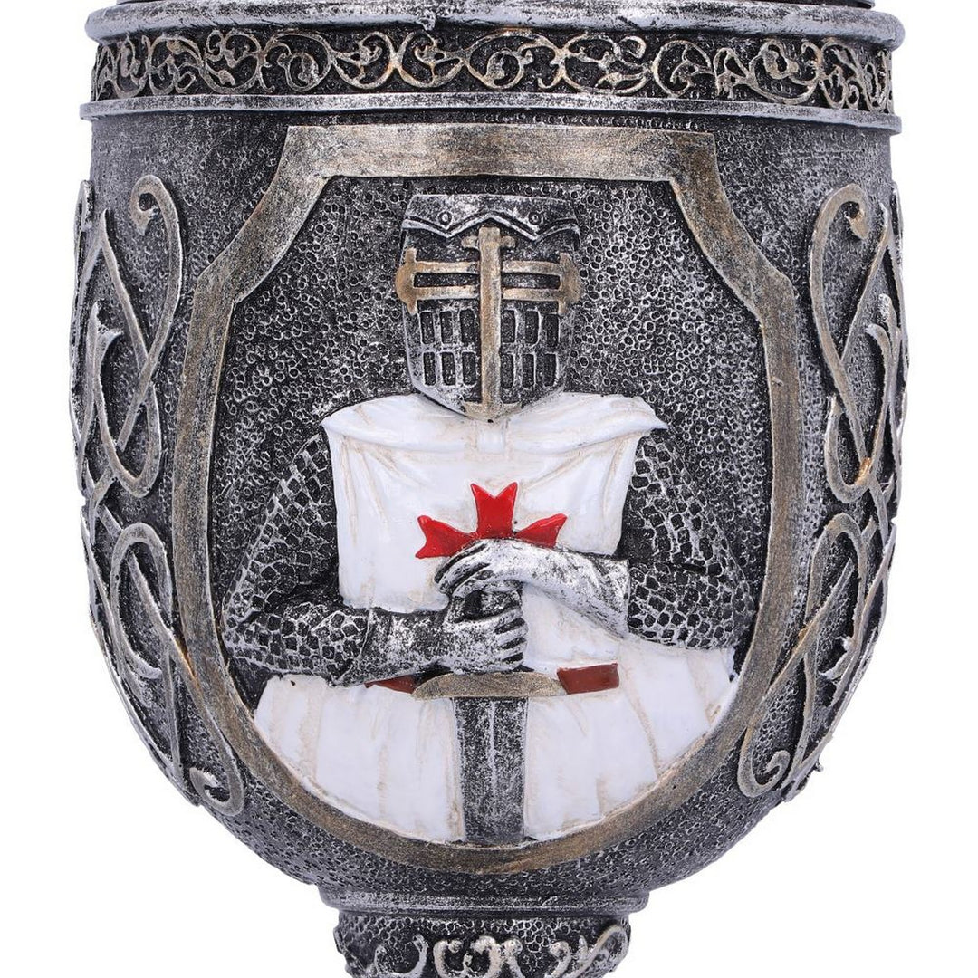 Templars Medieval Knight Goblet 19cm U3879K8