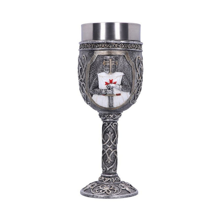 Templars Medieval Knight Goblet 19cm U3879K8