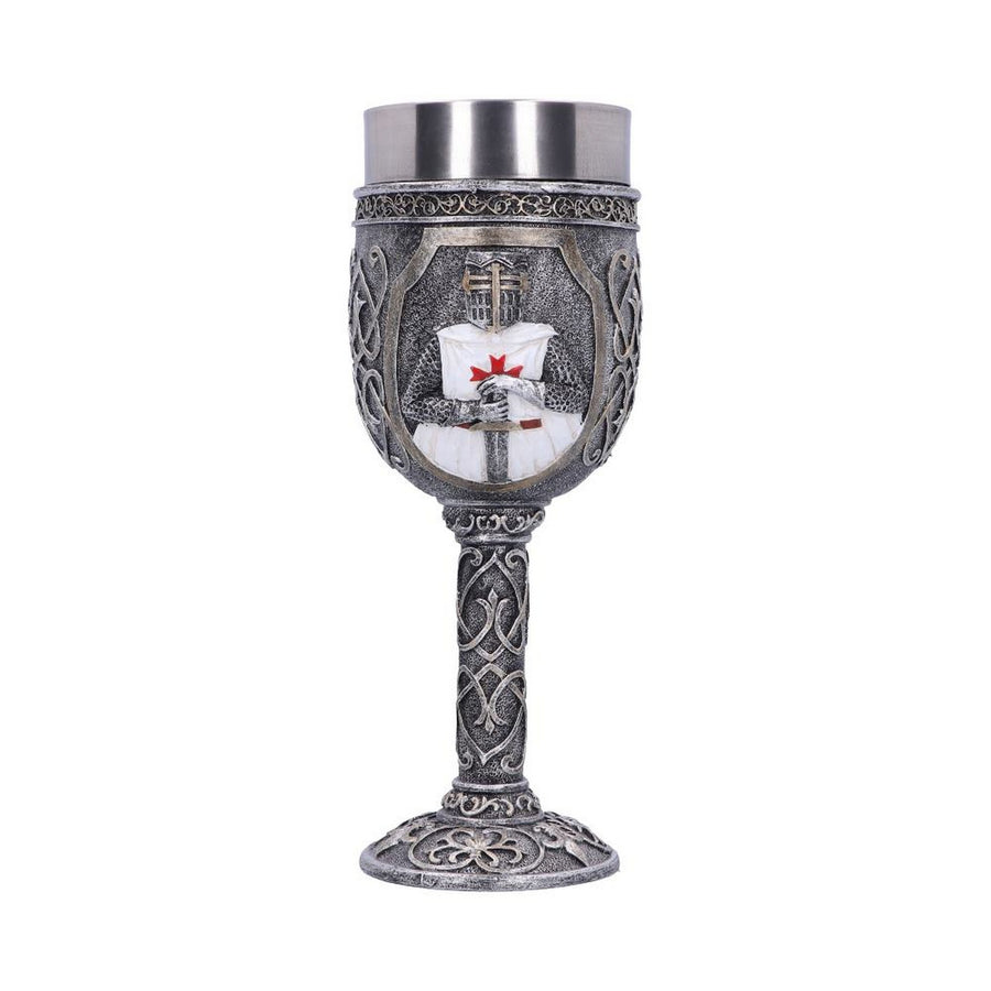 Templars Medieval Knight Goblet 19cm U3879K8