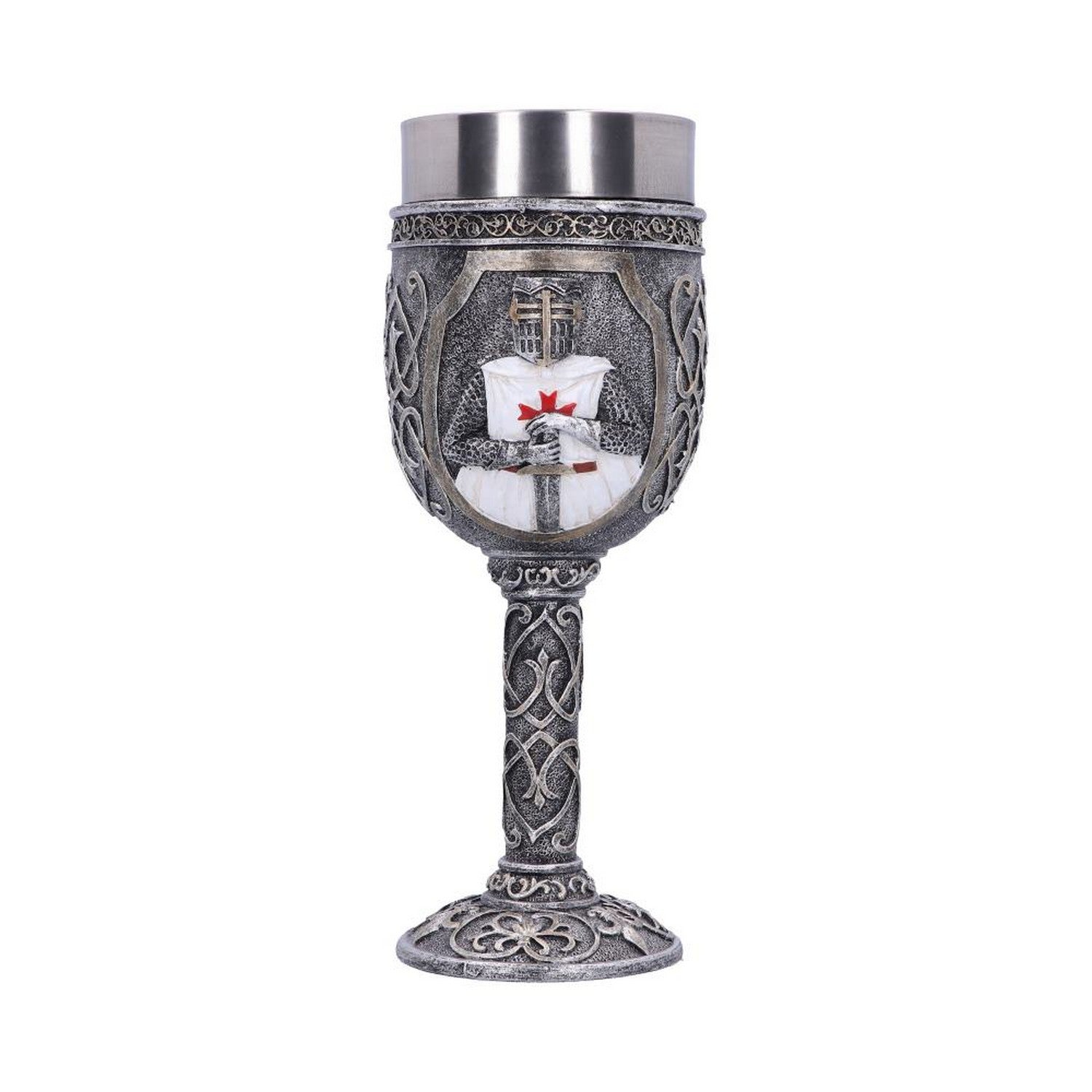 Templars Medieval Knight Goblet 19cm U3879K8