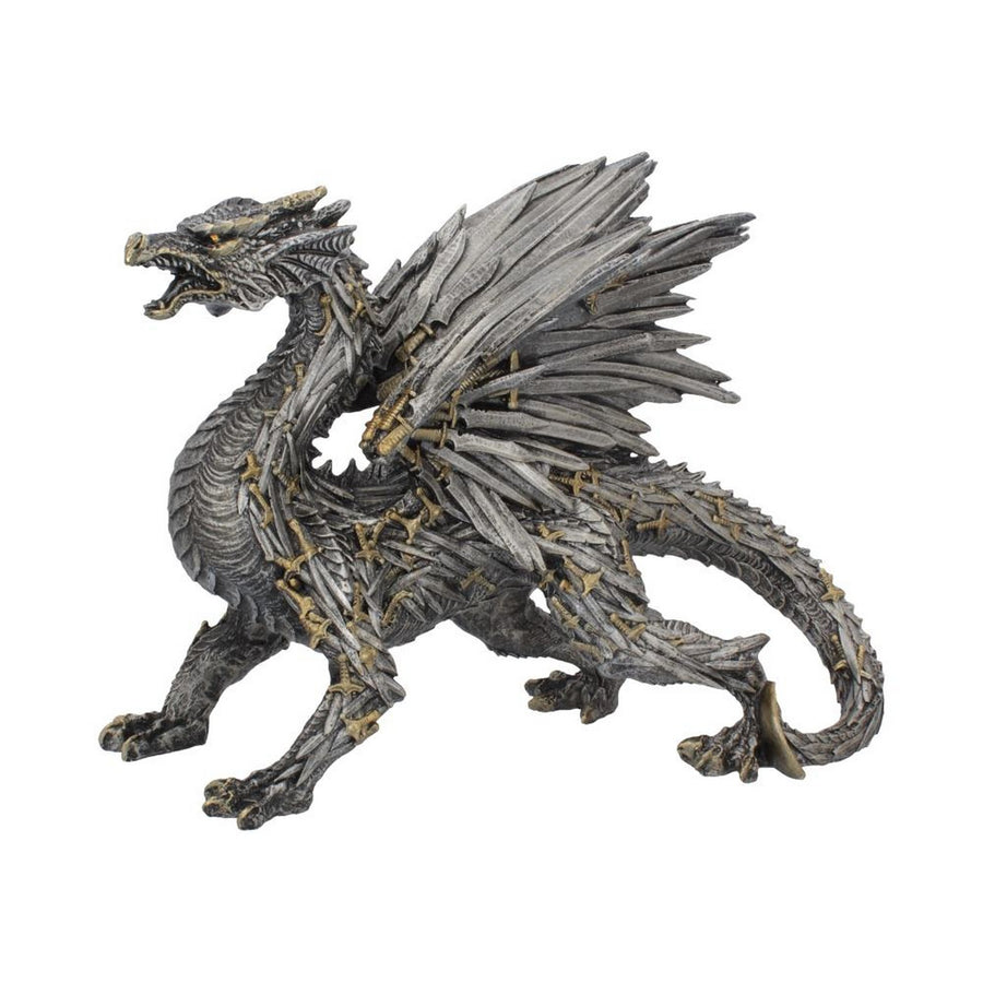 Swordwing Dragon Figure Forged From The Blades Of Enemies 29.5cm U4072M8