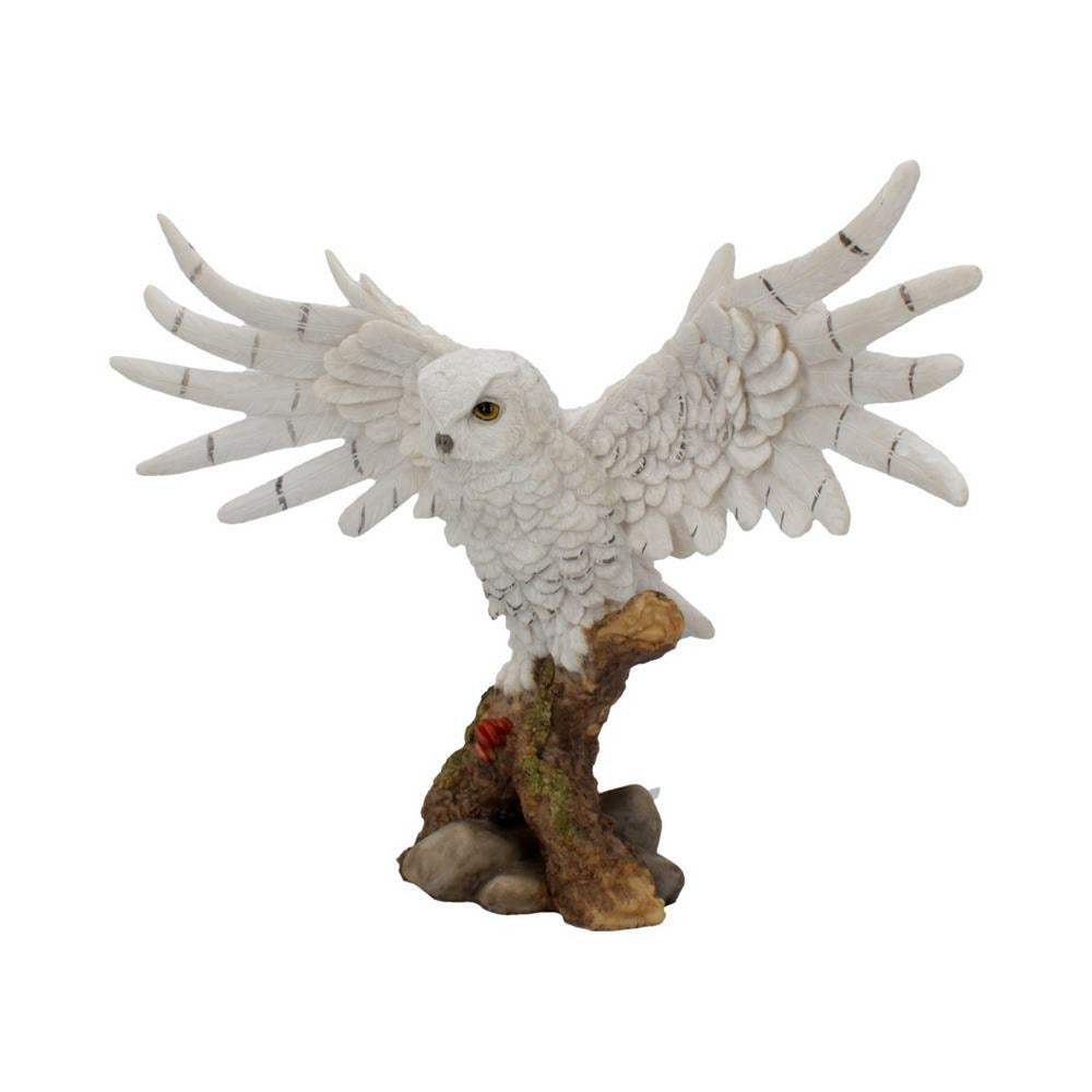 Snowy Rest Beautiful Snowy Owl Figure 38cm U4170M8