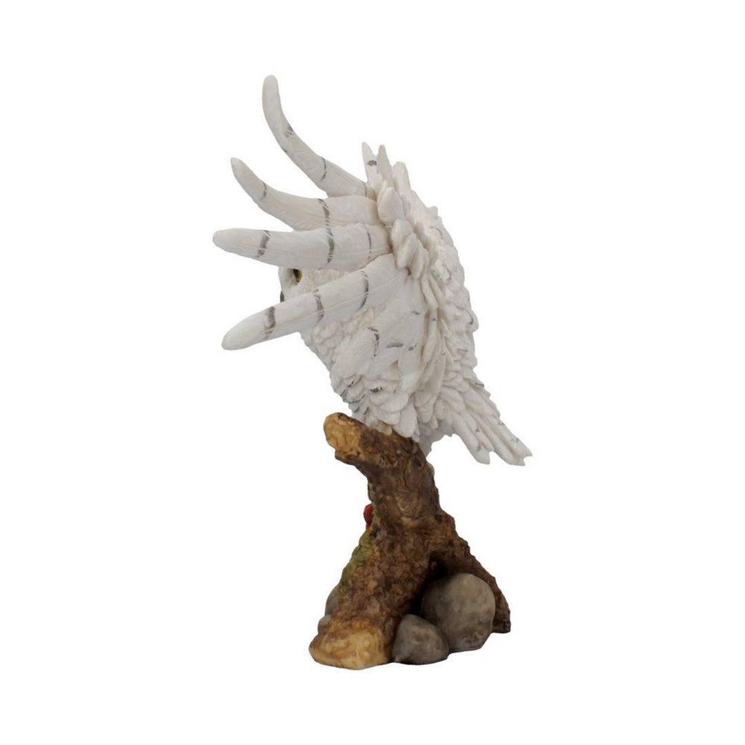 Snowy Rest Beautiful Snowy Owl Figure 38cm U4170M8