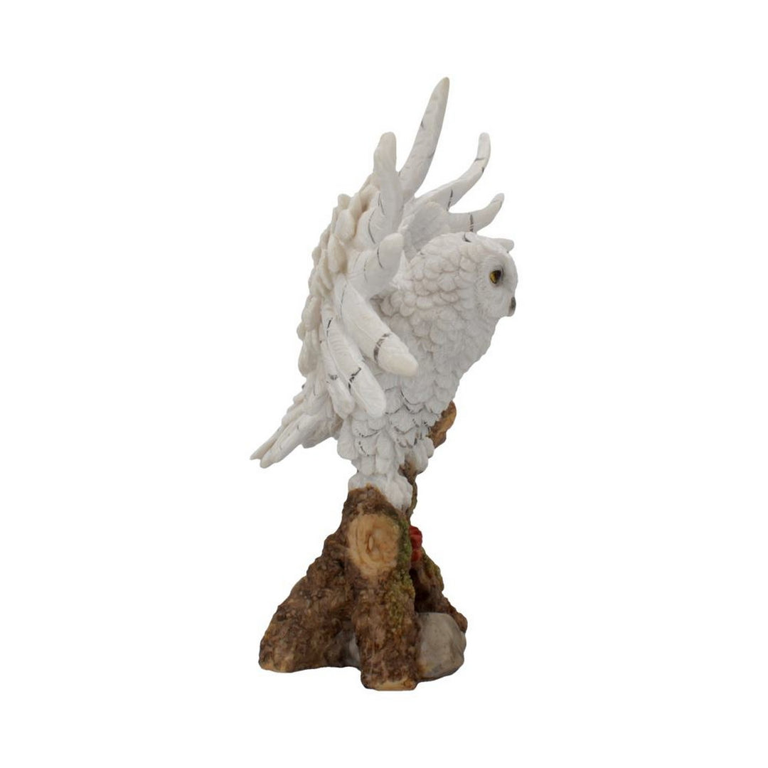 Snowy Rest Beautiful Snowy Owl Figure 38cm U4170M8