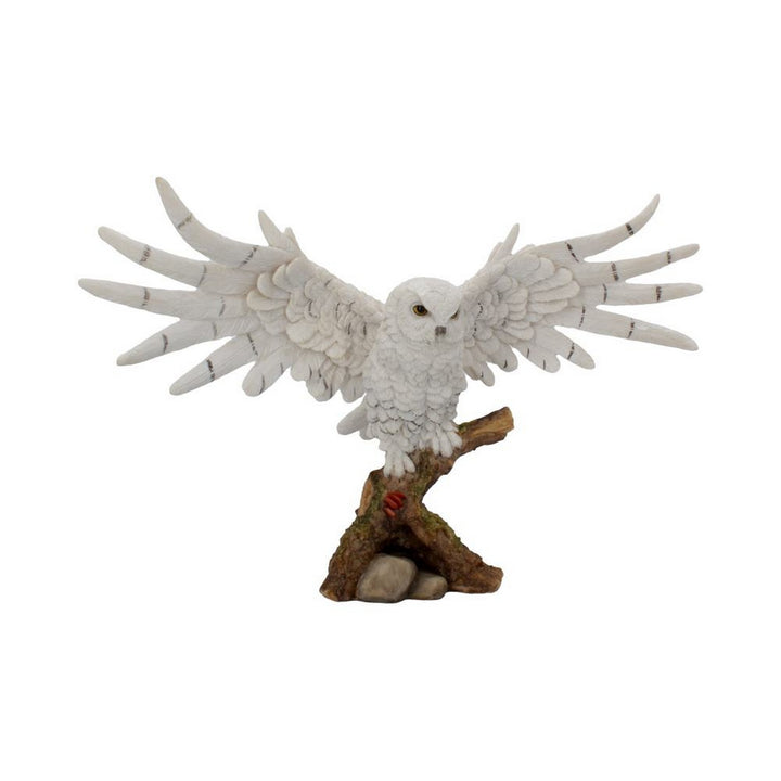 Snowy Rest Beautiful Snowy Owl Figure 38cm U4170M8