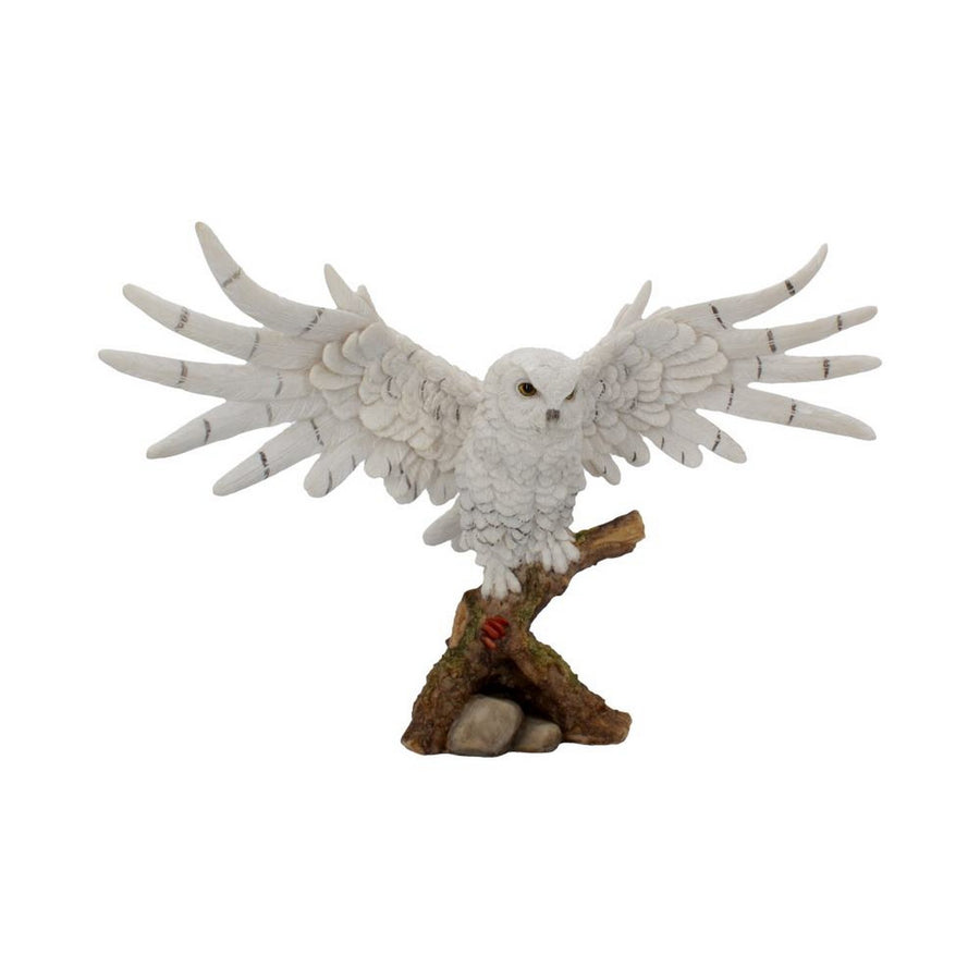 Snowy Rest Beautiful Snowy Owl Figure 38cm U4170M8