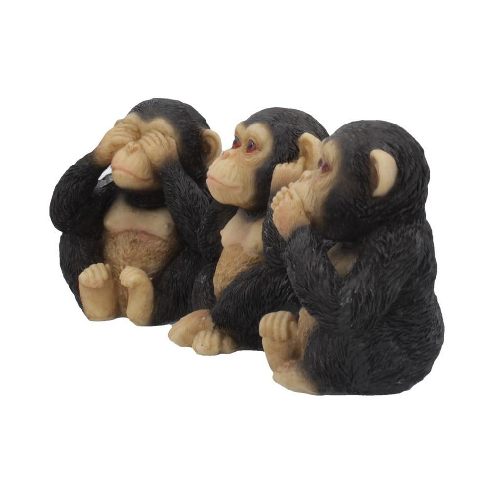 Three Wise Chimps 8cm U4174M8