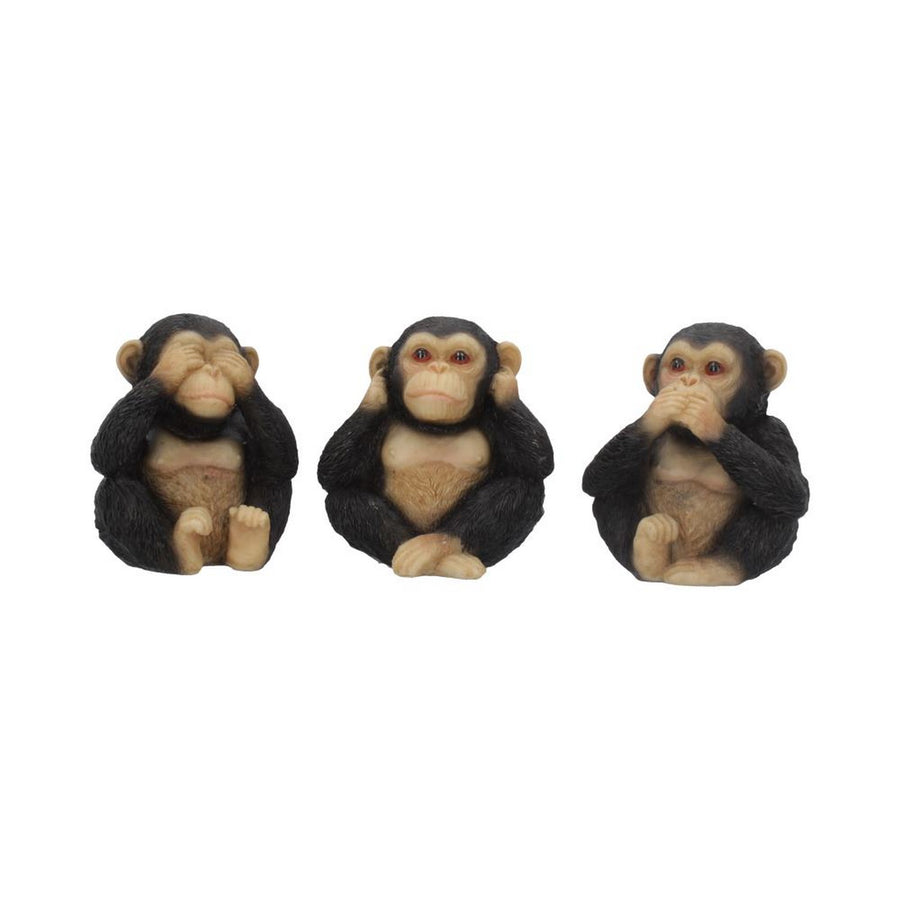 Three Wise Chimps 8cm U4174M8