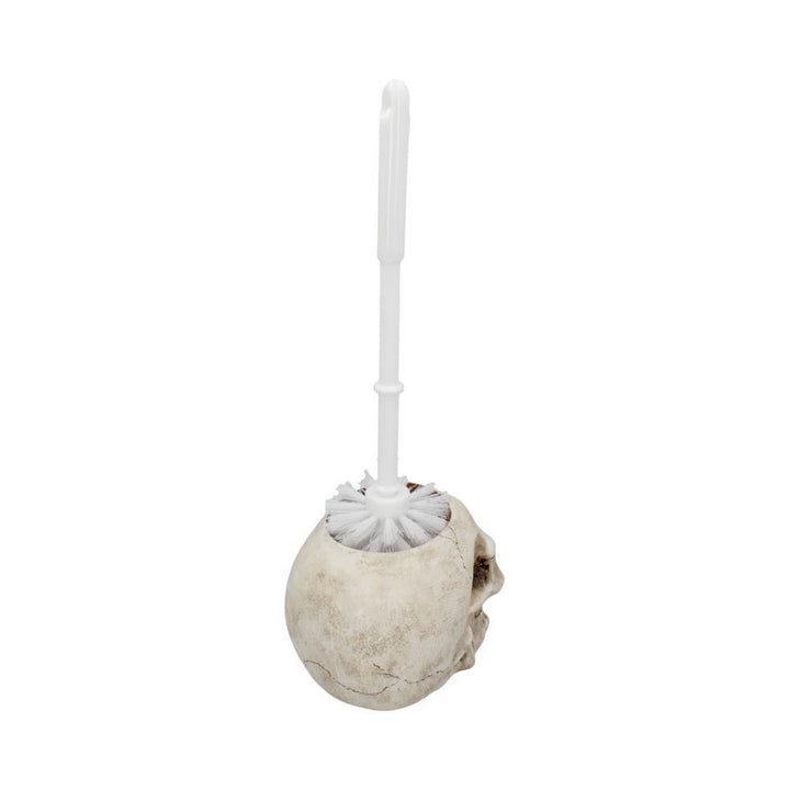 Brush with Death  Skull Toilet Brush Holder 16.4cm U4208M8