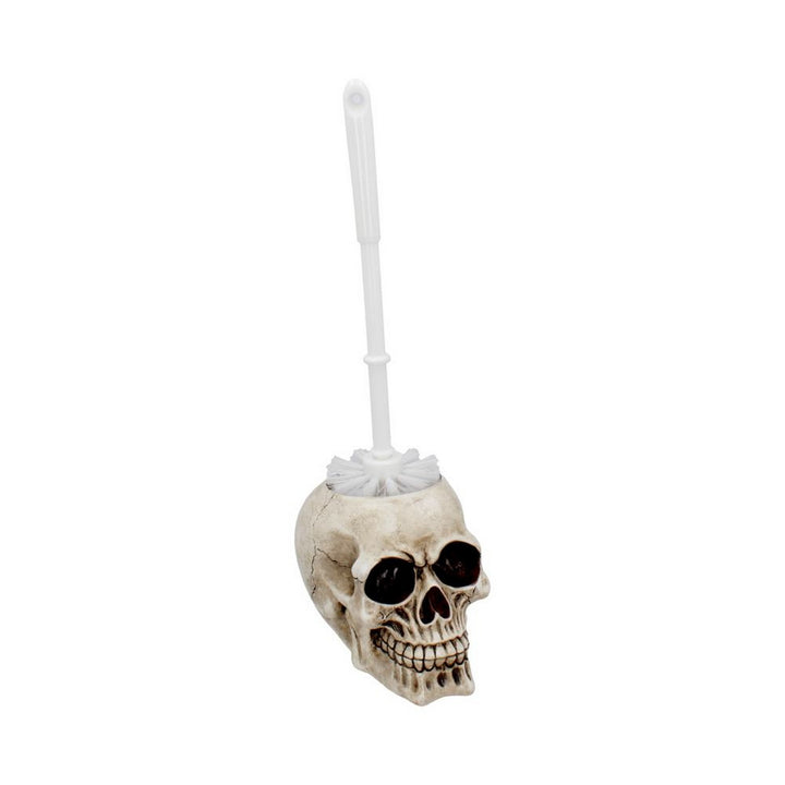 Brush with Death  Skull Toilet Brush Holder 16.4cm U4208M8