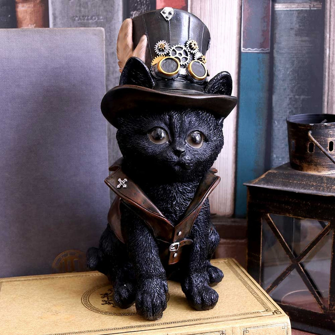 Cogsmiths Adorable Steampunk Cat 18.5cm U4459N9