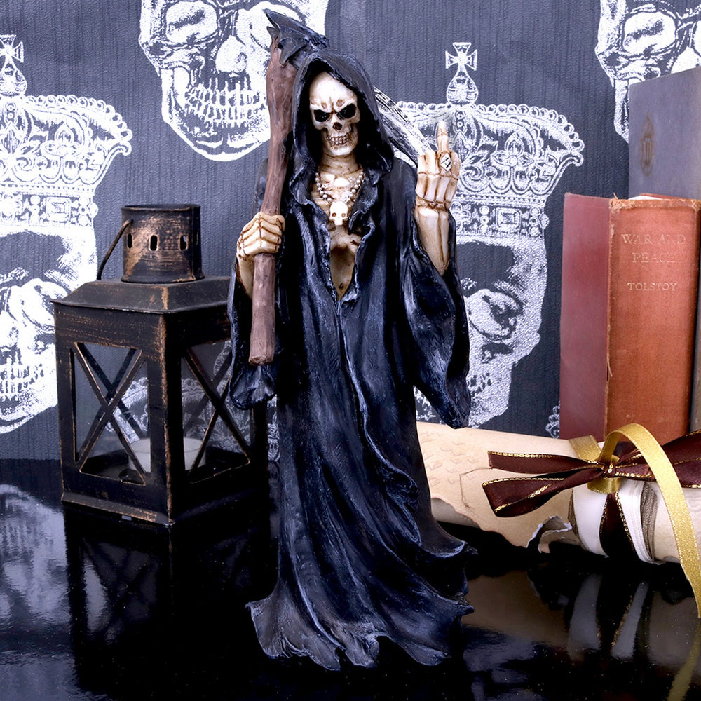 Death Wish Ill-Wishing Gothic Reaper Figure 22cm U4464N9