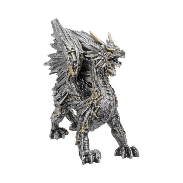 Swordwing Silver Dragon Sword Blade Figurine U4528N9