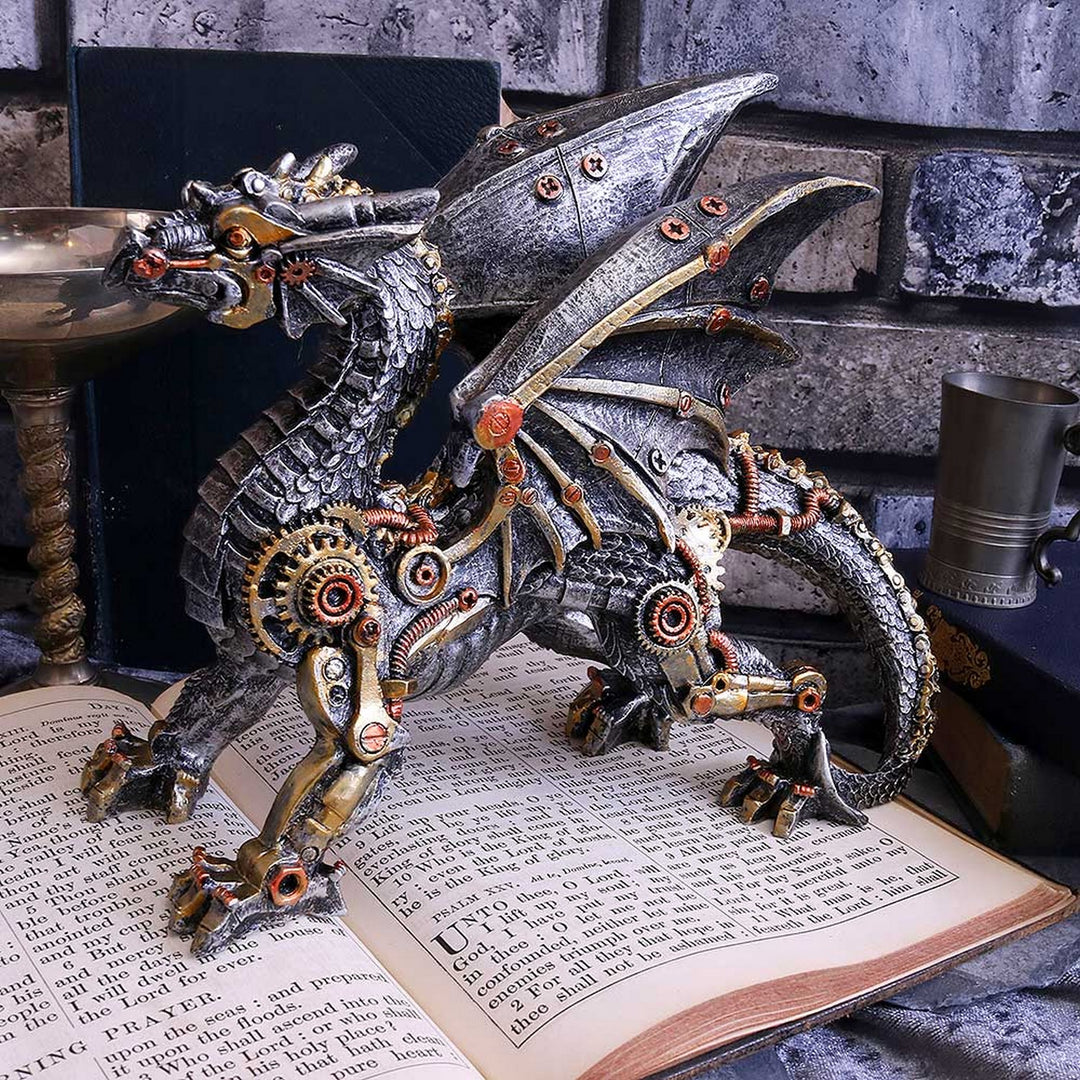 Small Dracus Machina Mechanical Dragon Figure 20.5cm U4529N9