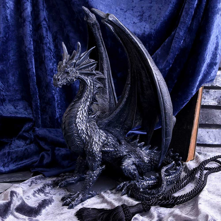 Black Wing Dragon Figure 37cm U4530N9