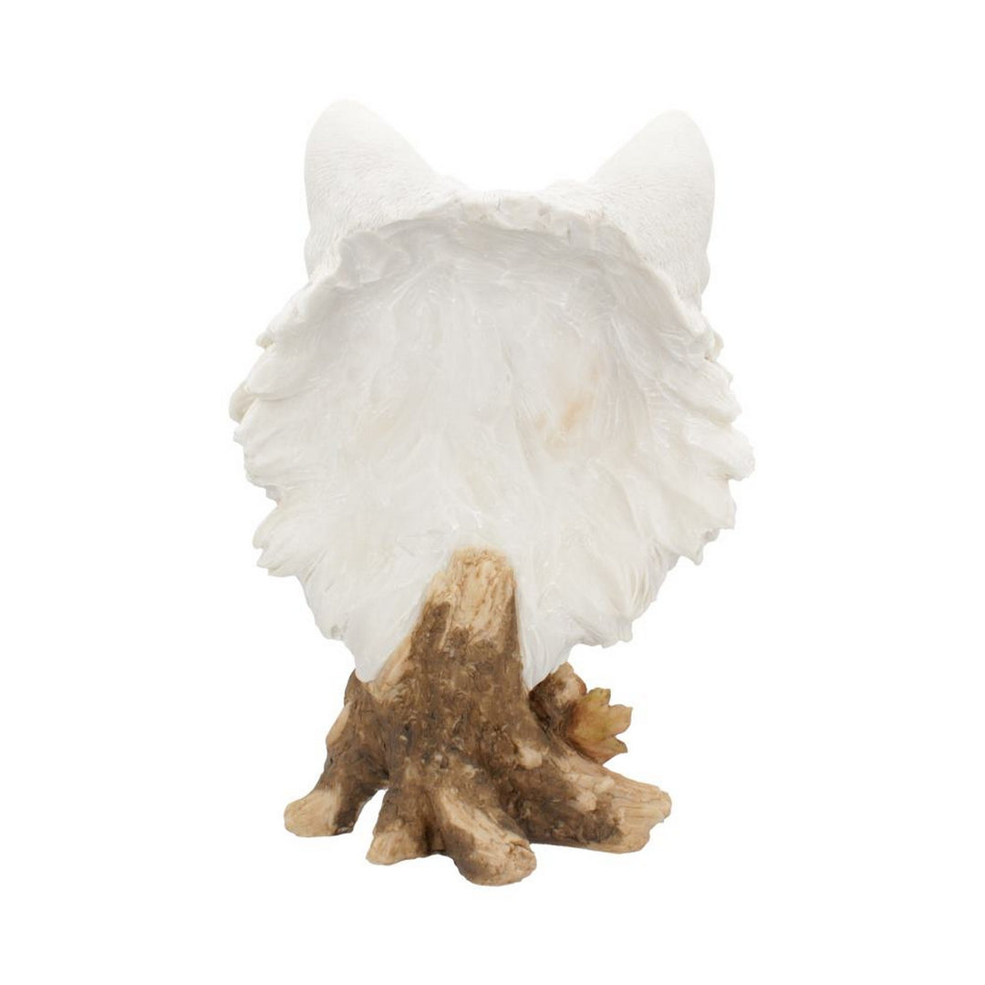 Wild Winter White Wolf Bust 27.5cm U4538N9