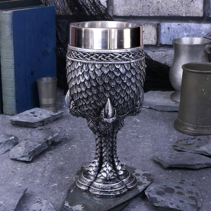 Grey Scale Dragon Claw Goblet U4708P9