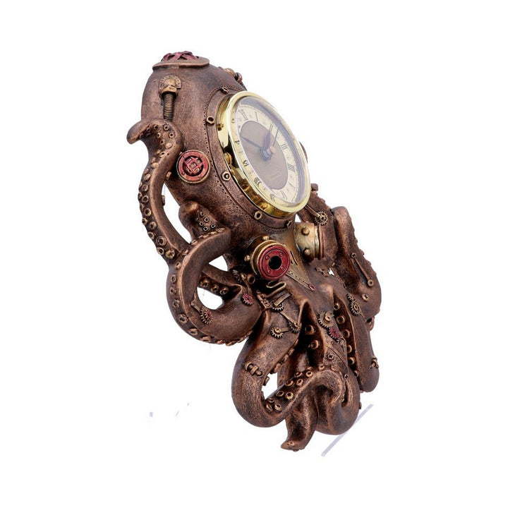 Octoclock Steampunk Octopus Squid Wall Clock U4765P9