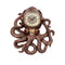 Octoclock Steampunk Octopus Squid Wall Clock U4765P9