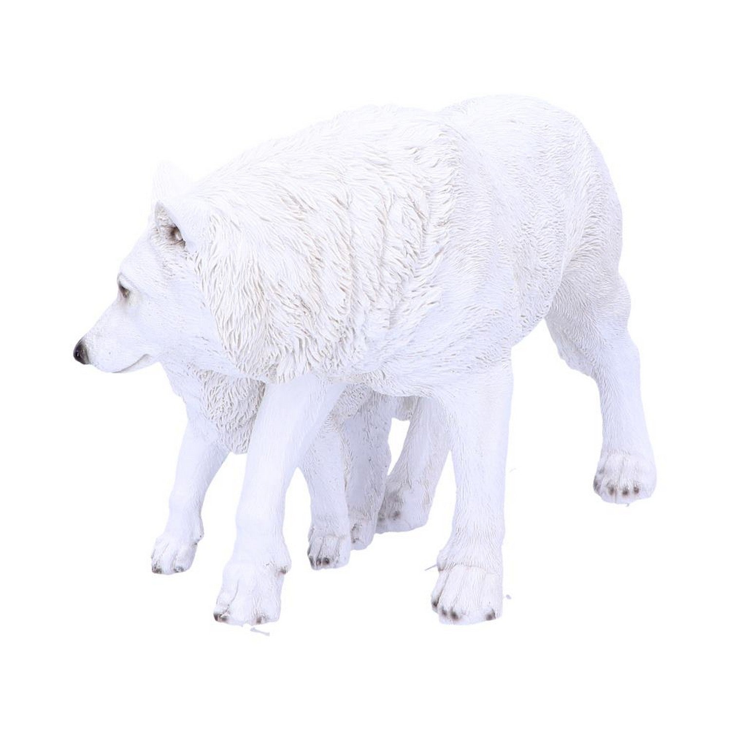 Winter Offspring Mother and Wolf Pup Ornament U4774P9