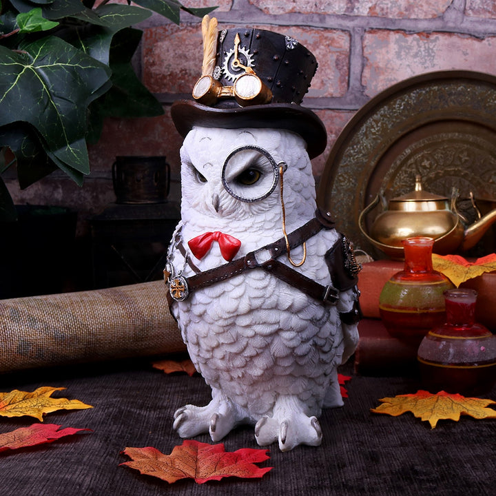 Cogsmiths Owl Steampunk Bird Ornament U4779P9