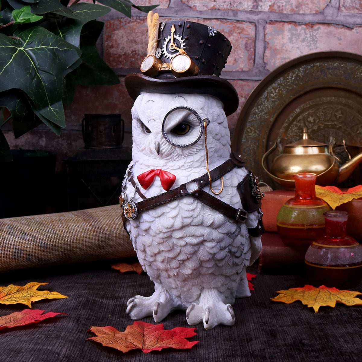 Cogsmiths Owl Steampunk Bird Ornament U4779P9