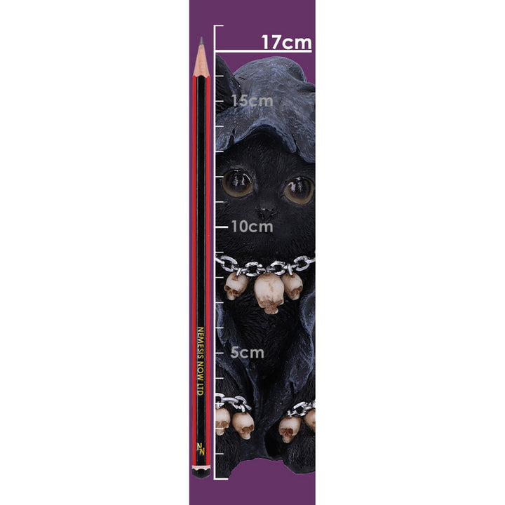 Reapers Feline Cloaked Grim Reaper Cat Figurine U4930R0
