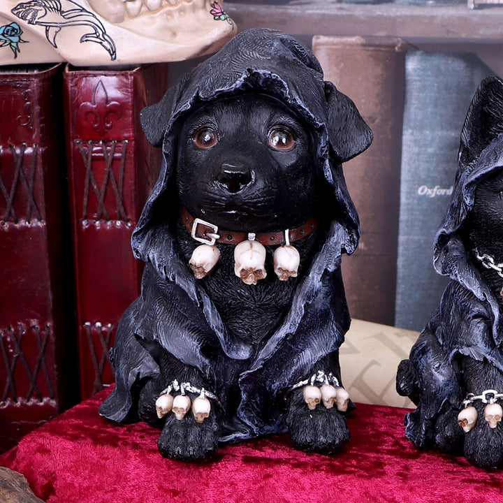 Reapers Canine Cloaked Grim Reaper Dog Figurine U4932R0