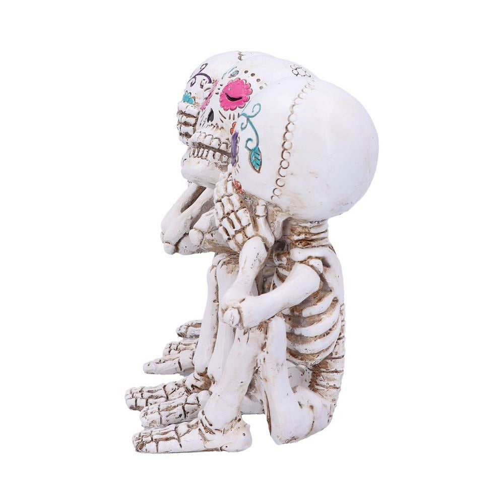 Three Wise Calaveras Skeleton Figurine 20.3cm U5100R0