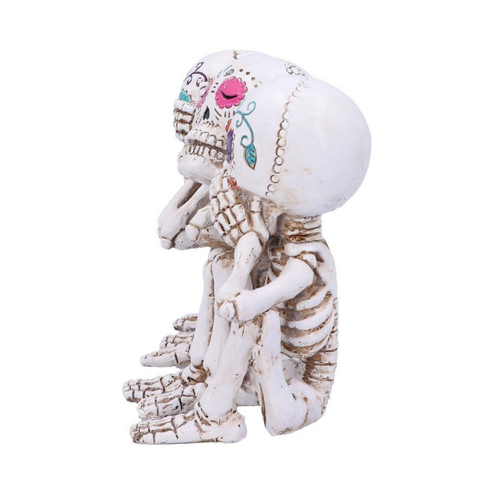 Three Wise Calaveras Skeleton Figurine 20.3cm U5100R0