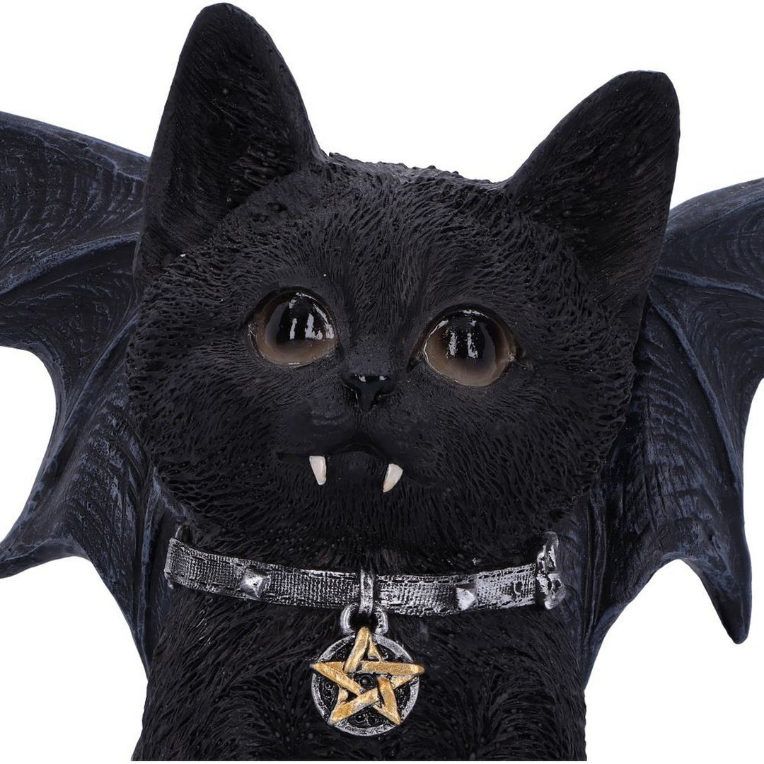 Vampuss 16cm Black Bat Cat Figurine U5420T1