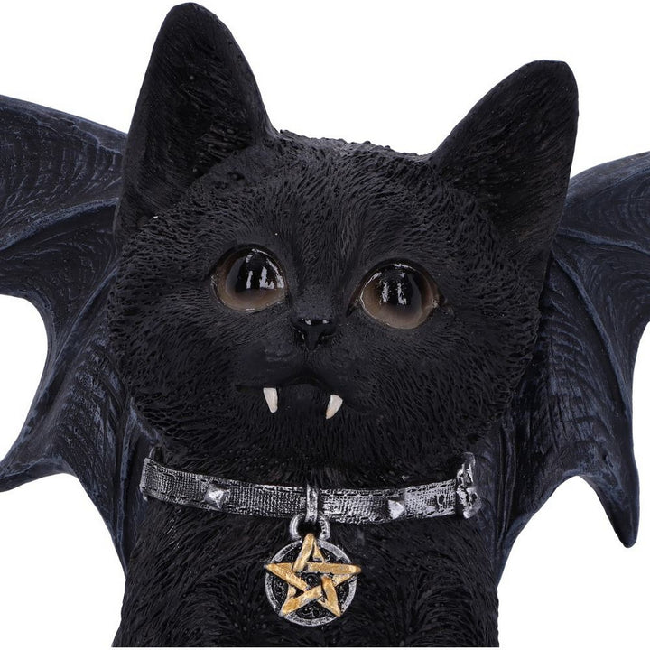 Vampuss 16cm Black Bat Cat Figurine U5420T1