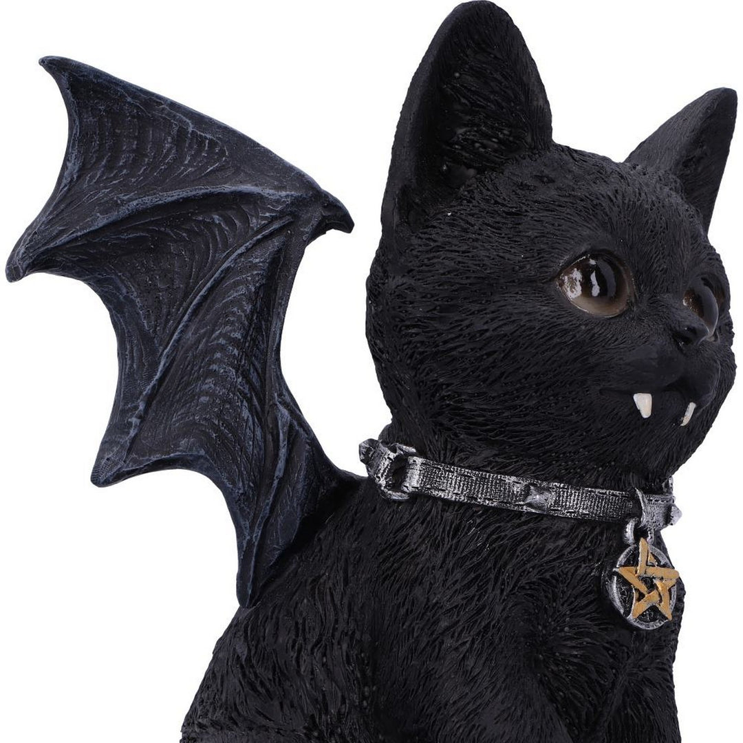 Vampuss 16cm Black Bat Cat Figurine U5420T1