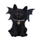 Vampuss 16cm Black Bat Cat Figurine U5420T1