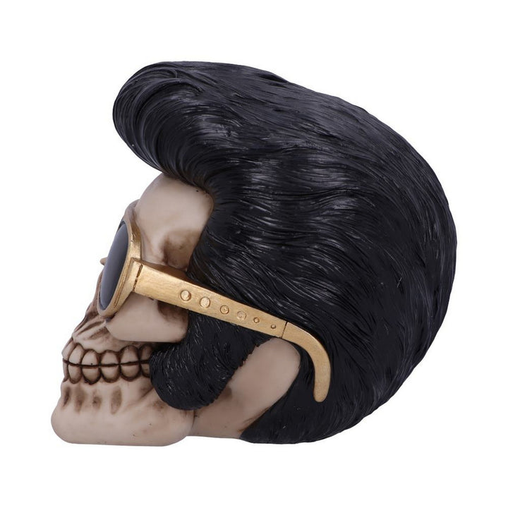 Uh Huh The King Elvis Skull Figurine U5425T1