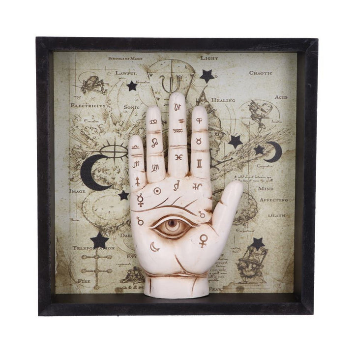 Palmistry Companion Framed Chiromancy Wall Mounted Art U5464T1