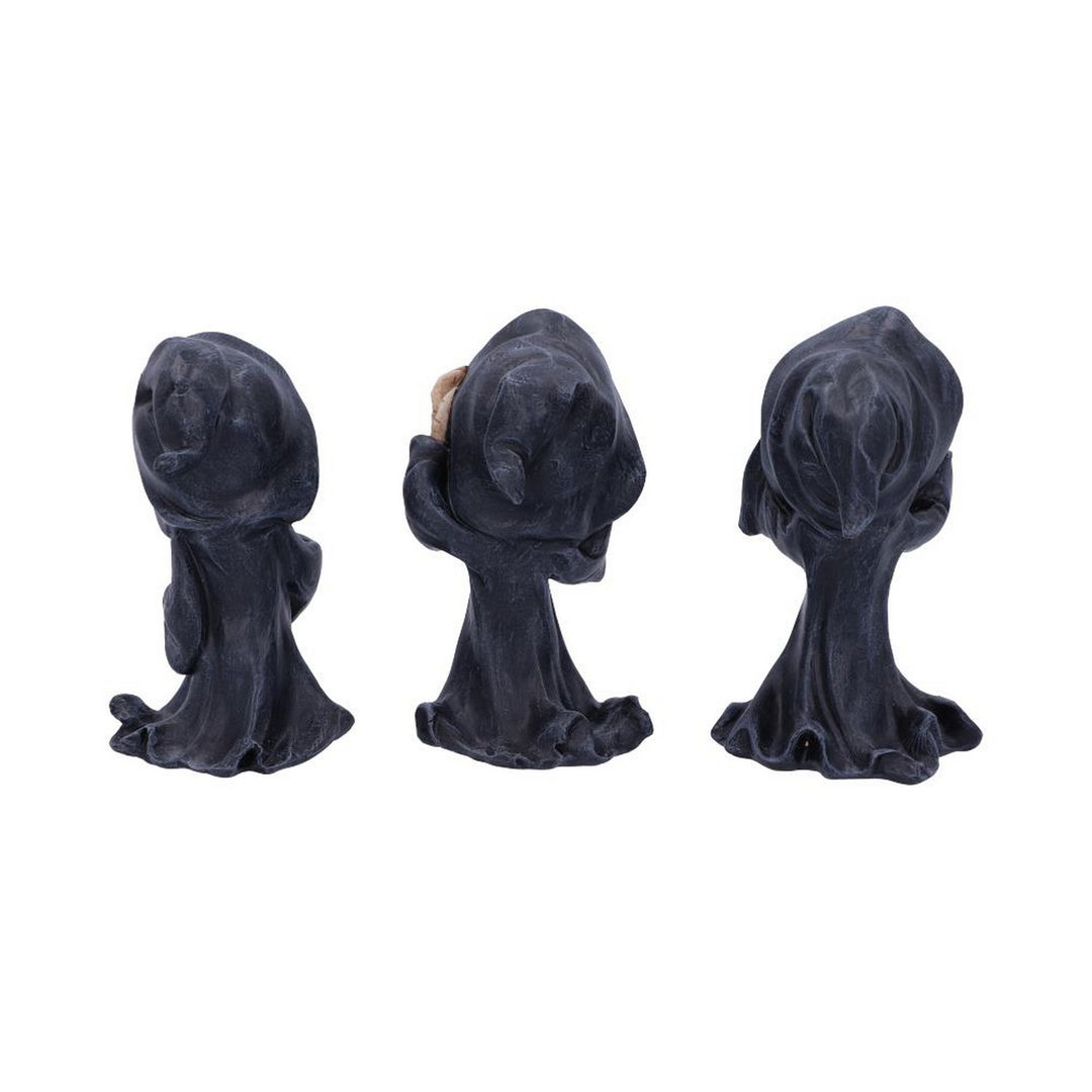 Three Wise Reapers 11cm See No Hear No Speak No Evil Cartoon Grim Reapers U5474T1