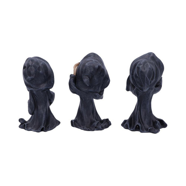 Three Wise Reapers 11cm See No Hear No Speak No Evil Cartoon Grim Reapers U5474T1