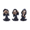 Three Wise Reapers 11cm See No Hear No Speak No Evil Cartoon Grim Reapers U5474T1