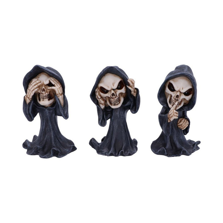 Three Wise Reapers 11cm See No Hear No Speak No Evil Cartoon Grim Reapers U5474T1