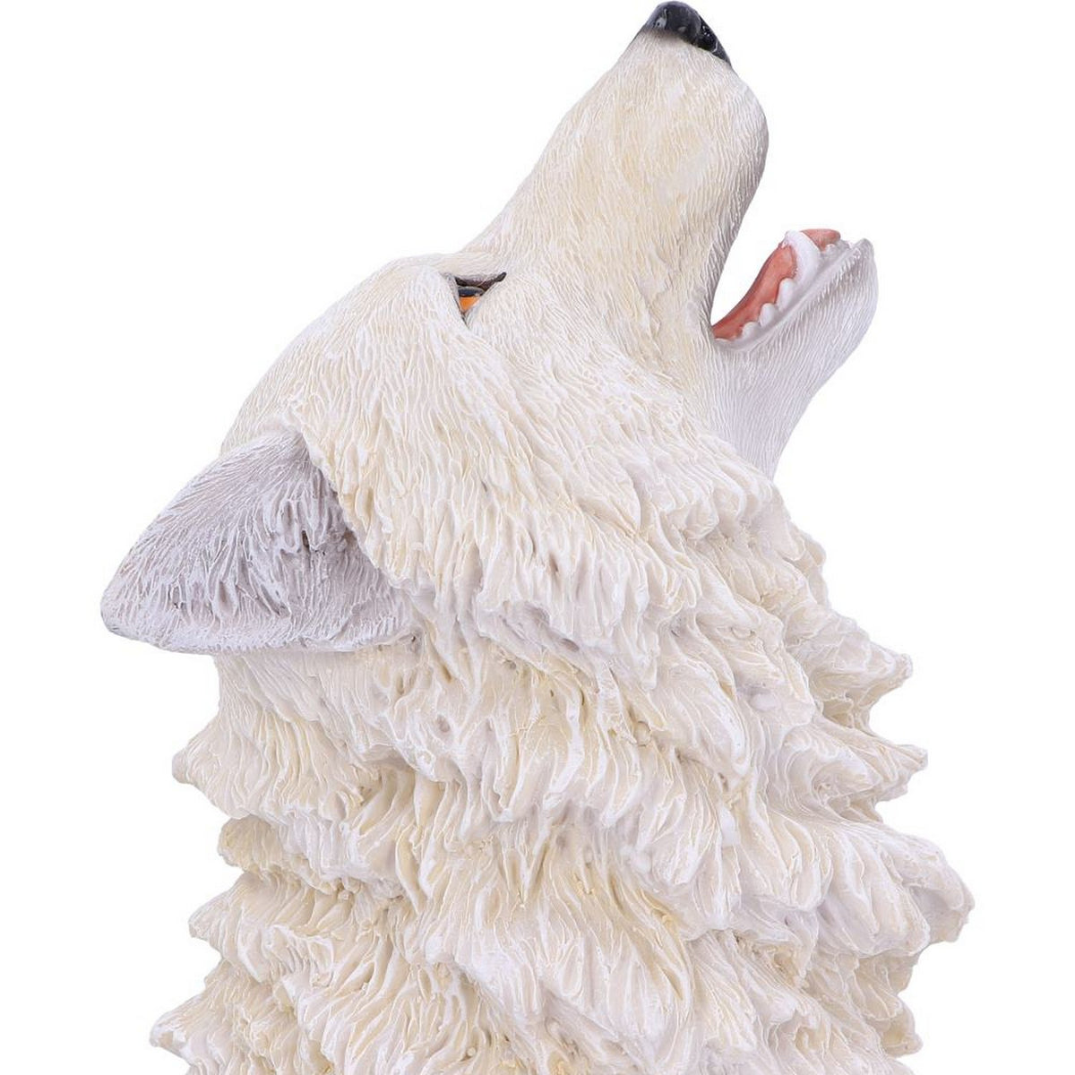 Storms Cry Howling White Wolf Figure 41.5cm U5502T1