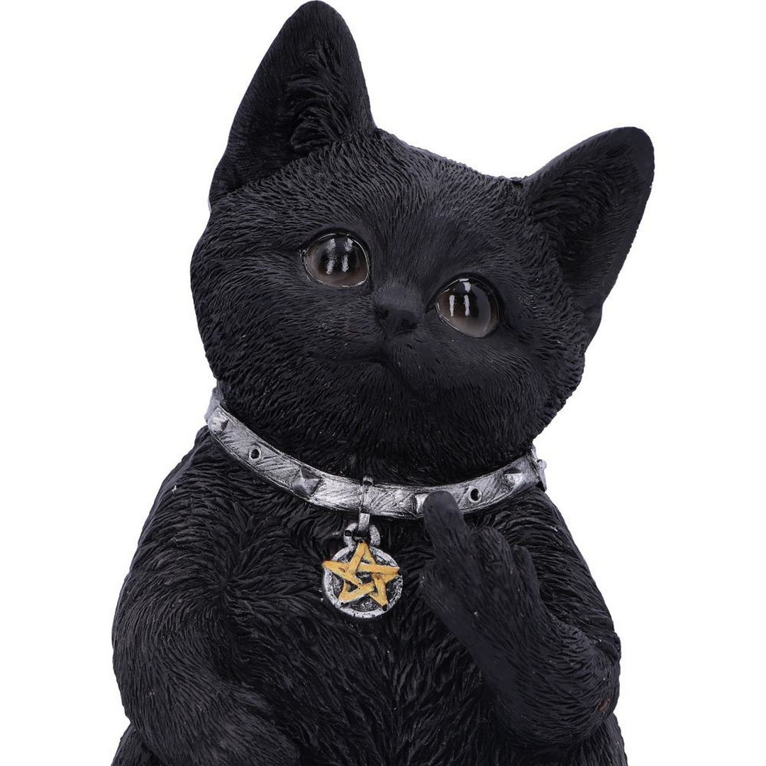 Cattitude Black Cat Figurine 16.5cm U5551T1